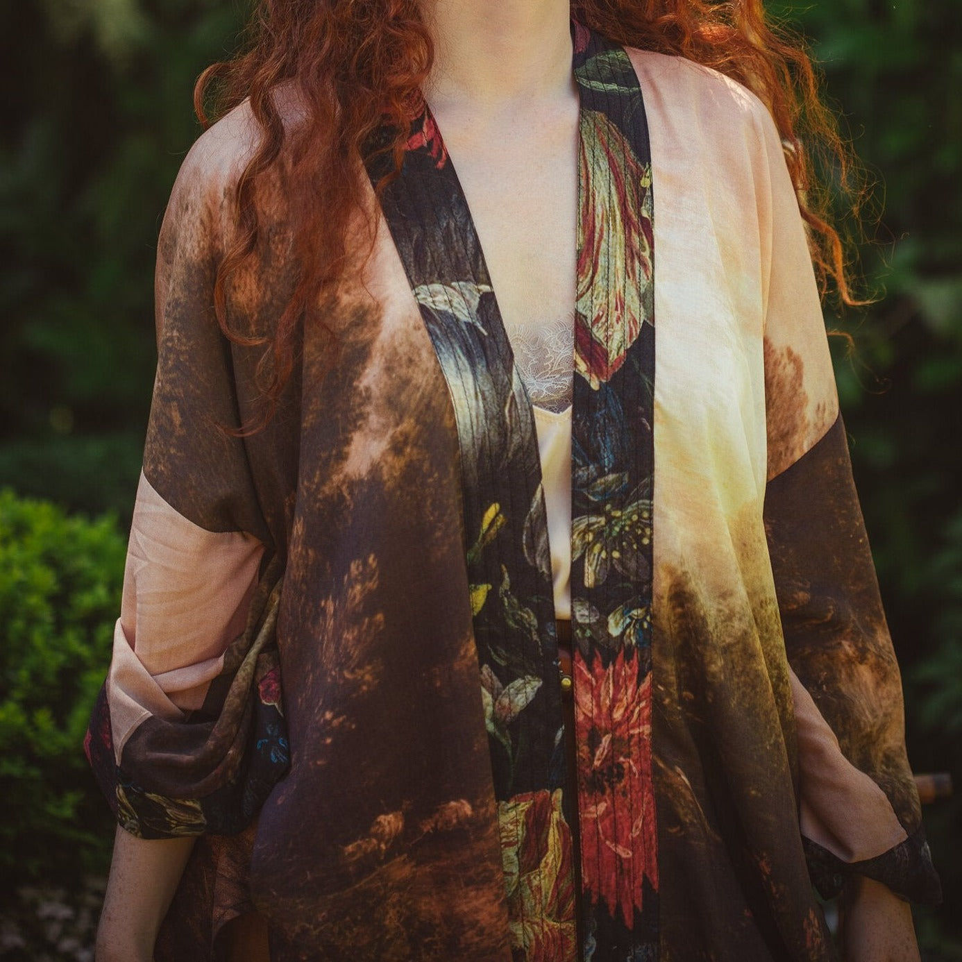 The Artist bamboo kimono cardigan