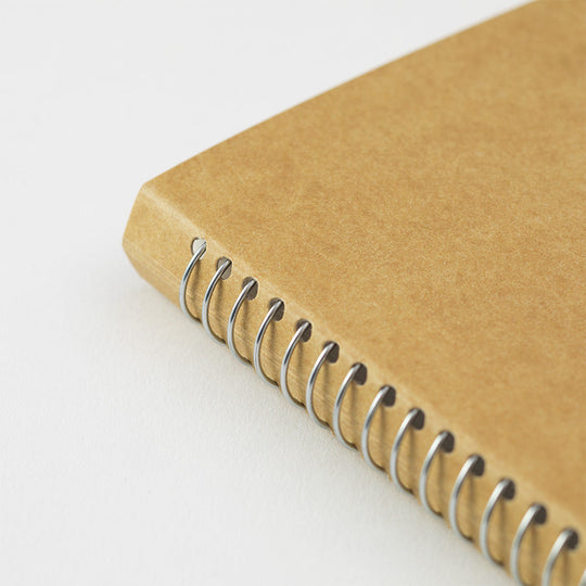 hand bound spiral notebook