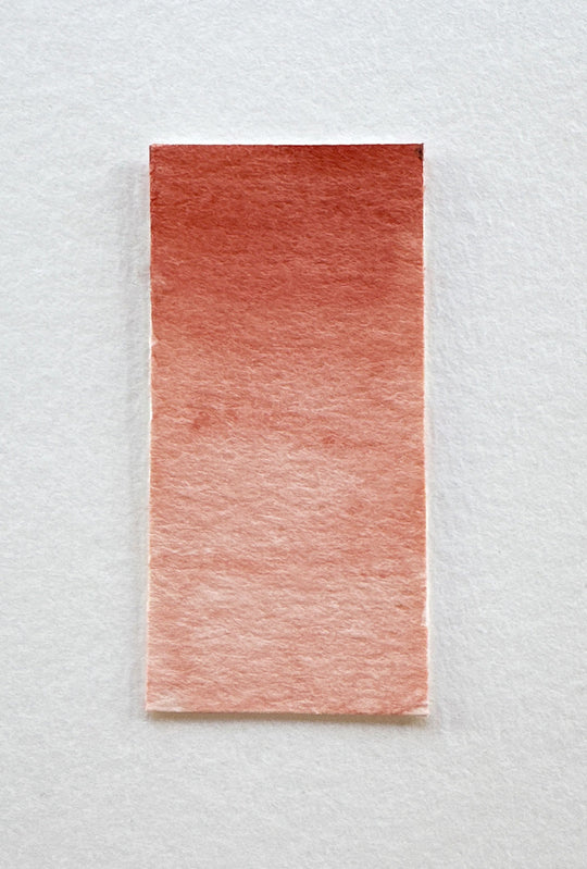 Barn red watercolor swatch