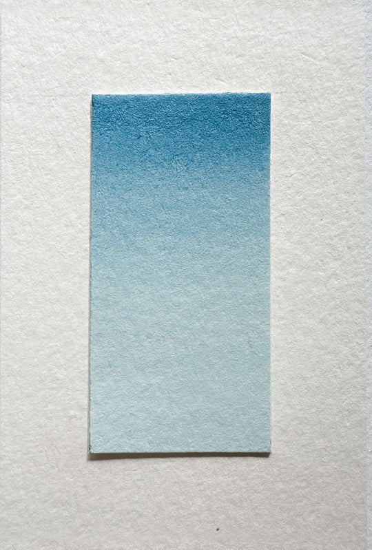 Blue velvet watercolor swatch