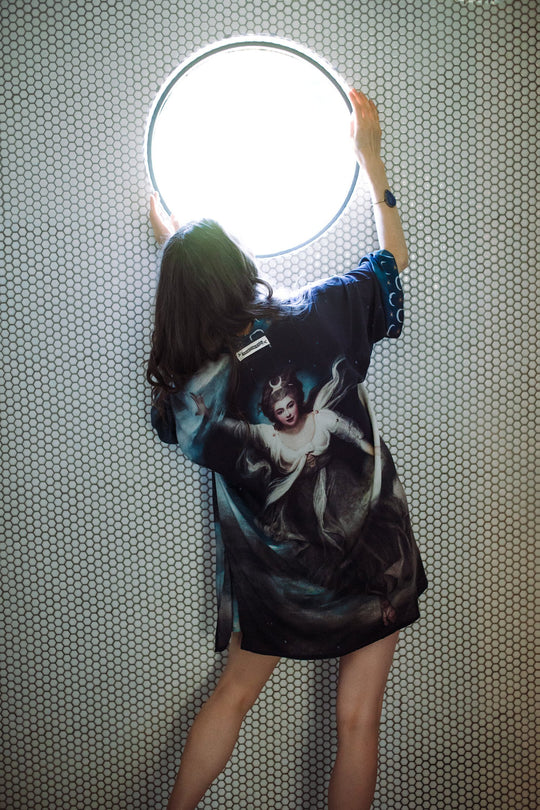 The Dreamer bamboo kimono cardigan back