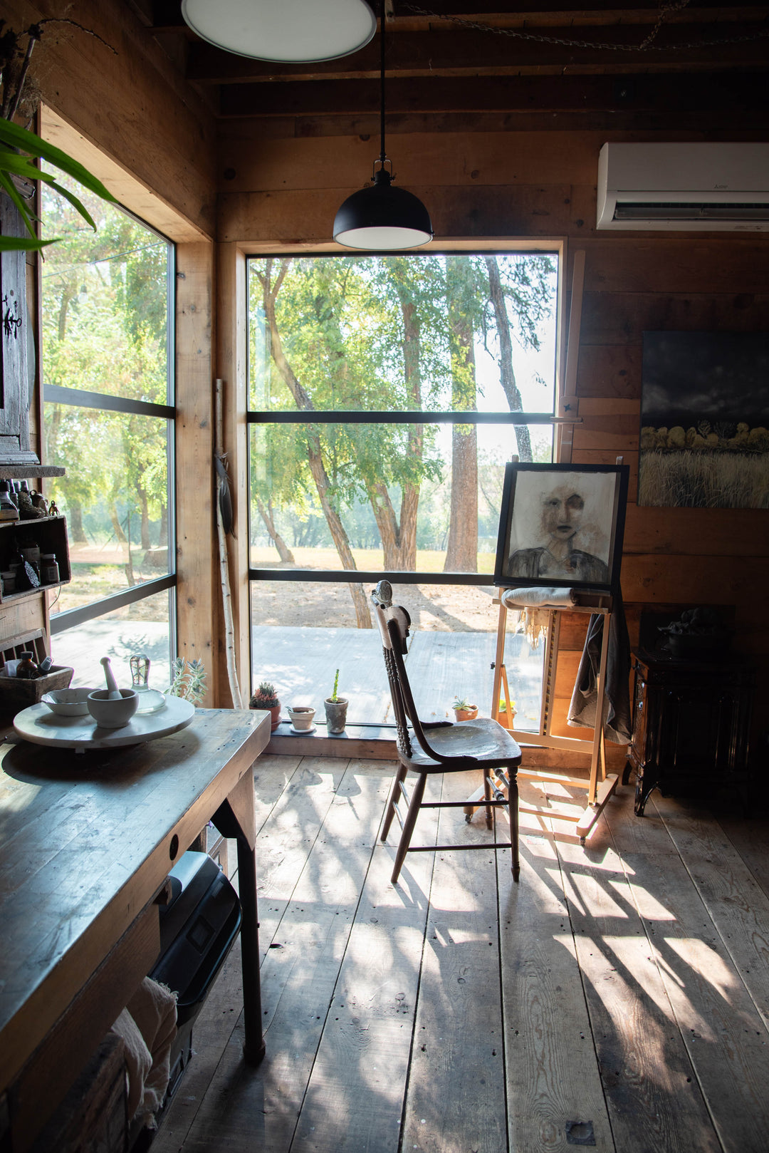 Inside the beehouse studio