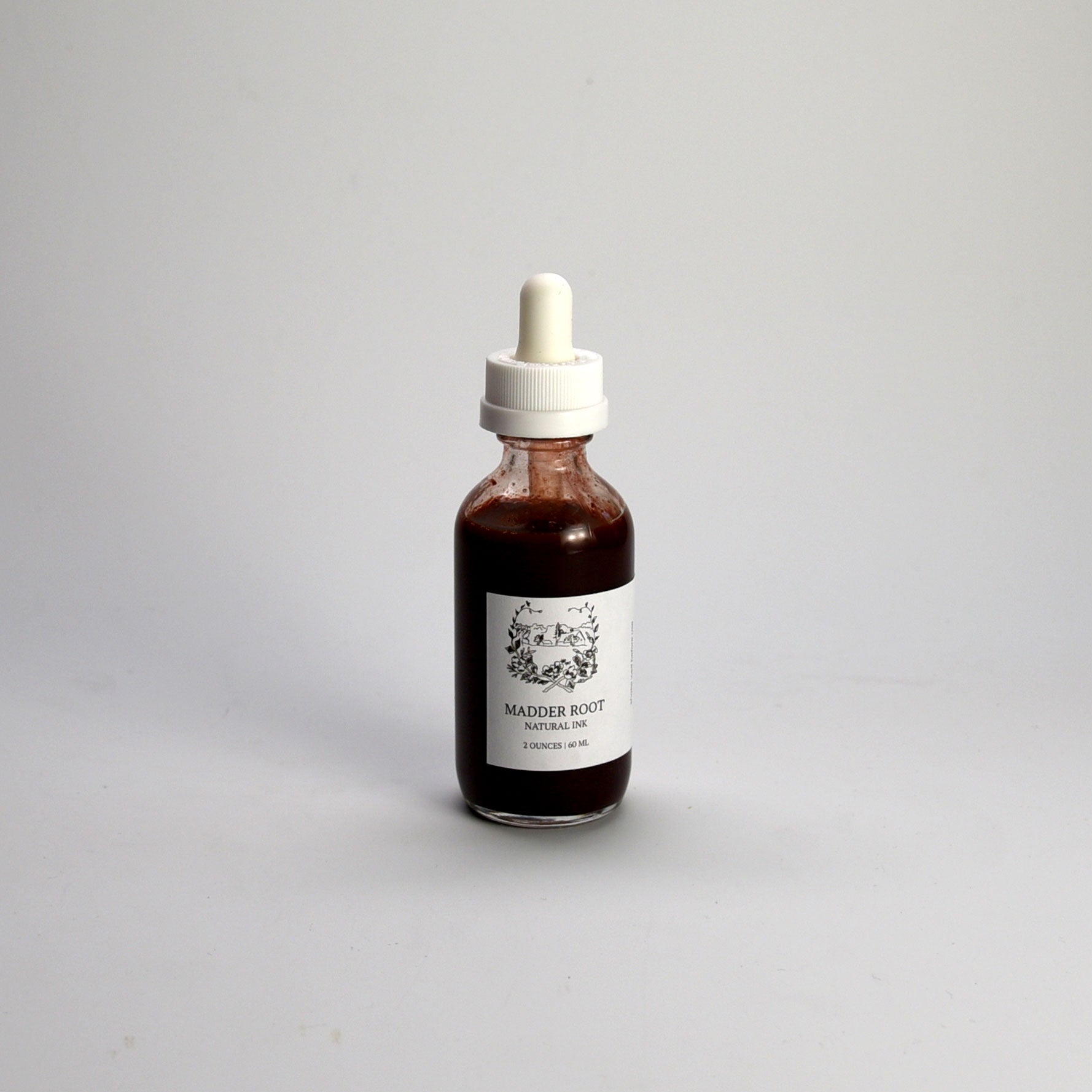 Bottle of Madder Root artist ink