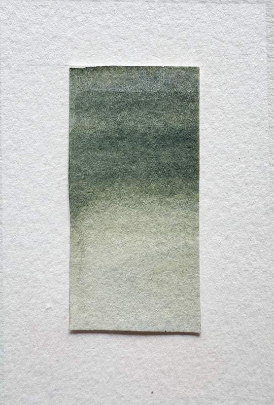 Hunter Green watercolor swatch