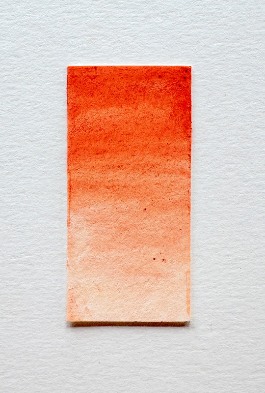 Marigold watercolor swatch