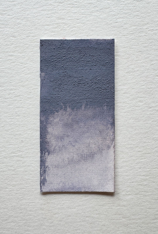 Smoke blue watercolor swatch