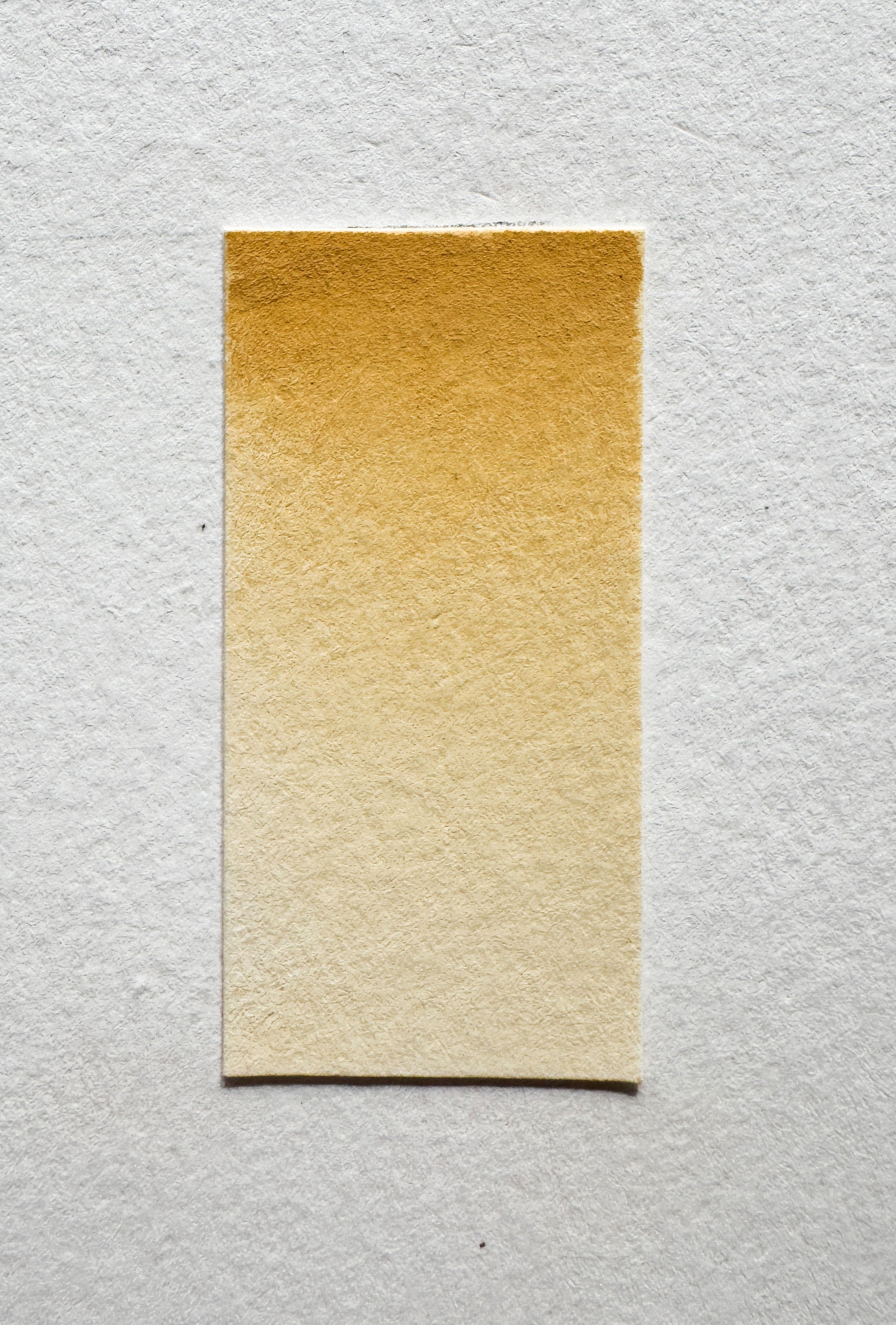 Yellow Ochre watercolor swatch