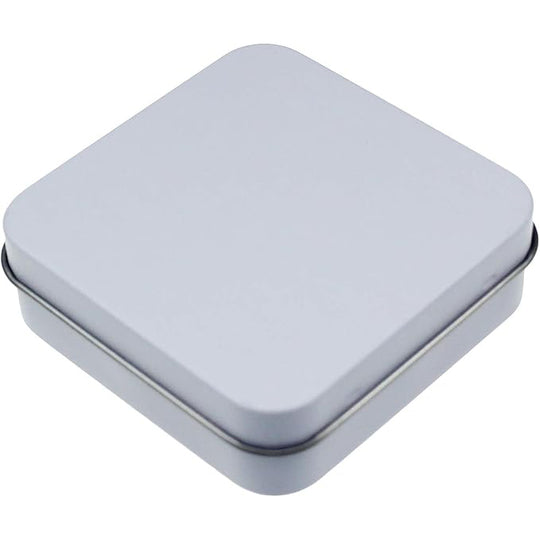 Empty watercolor tin