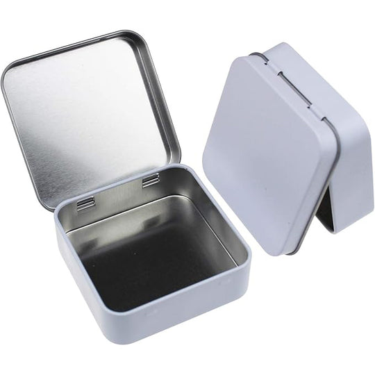 Empty watercolor tin