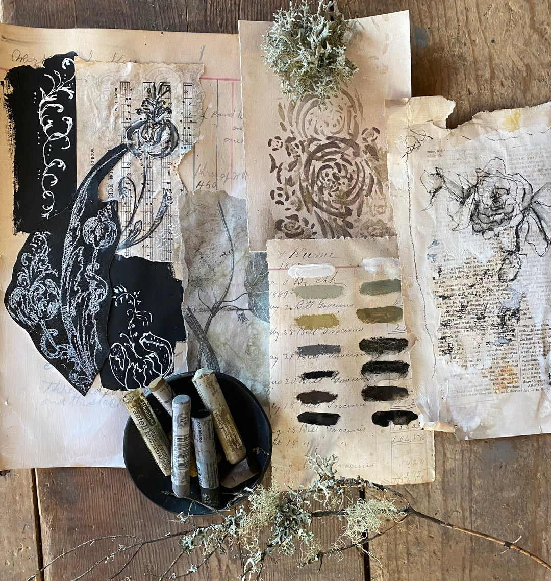The Botanists garden color palette art retreat