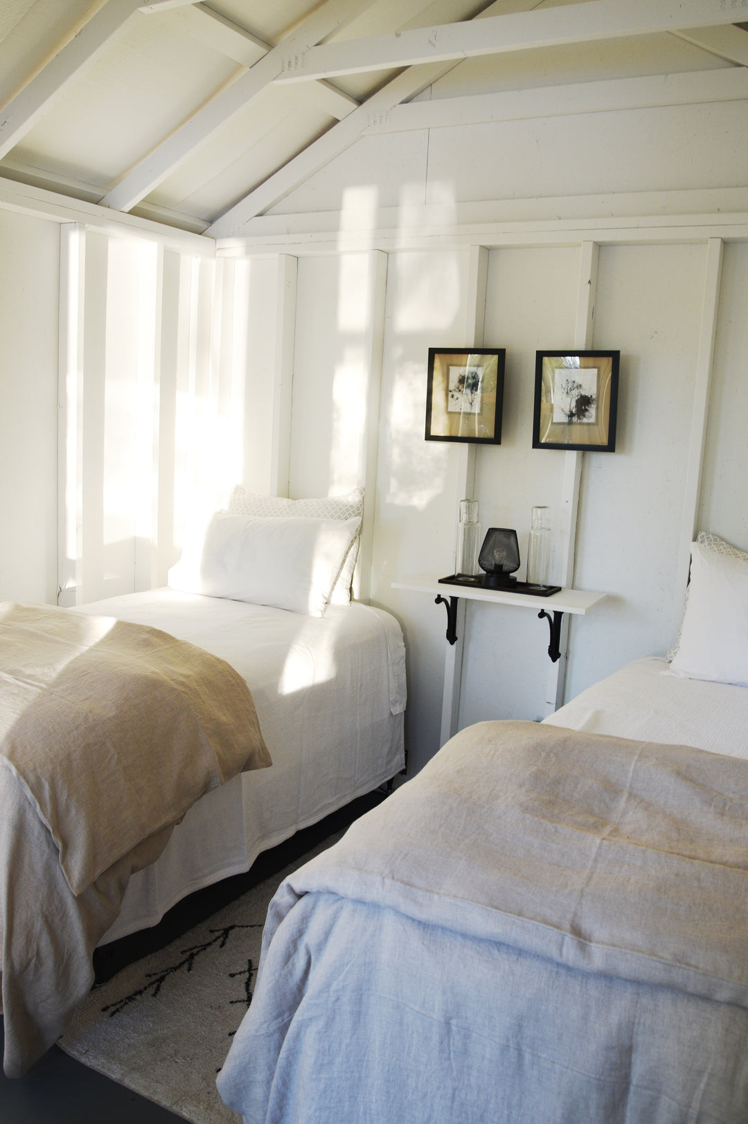 Twin cabin at Hunter Moon Homestead