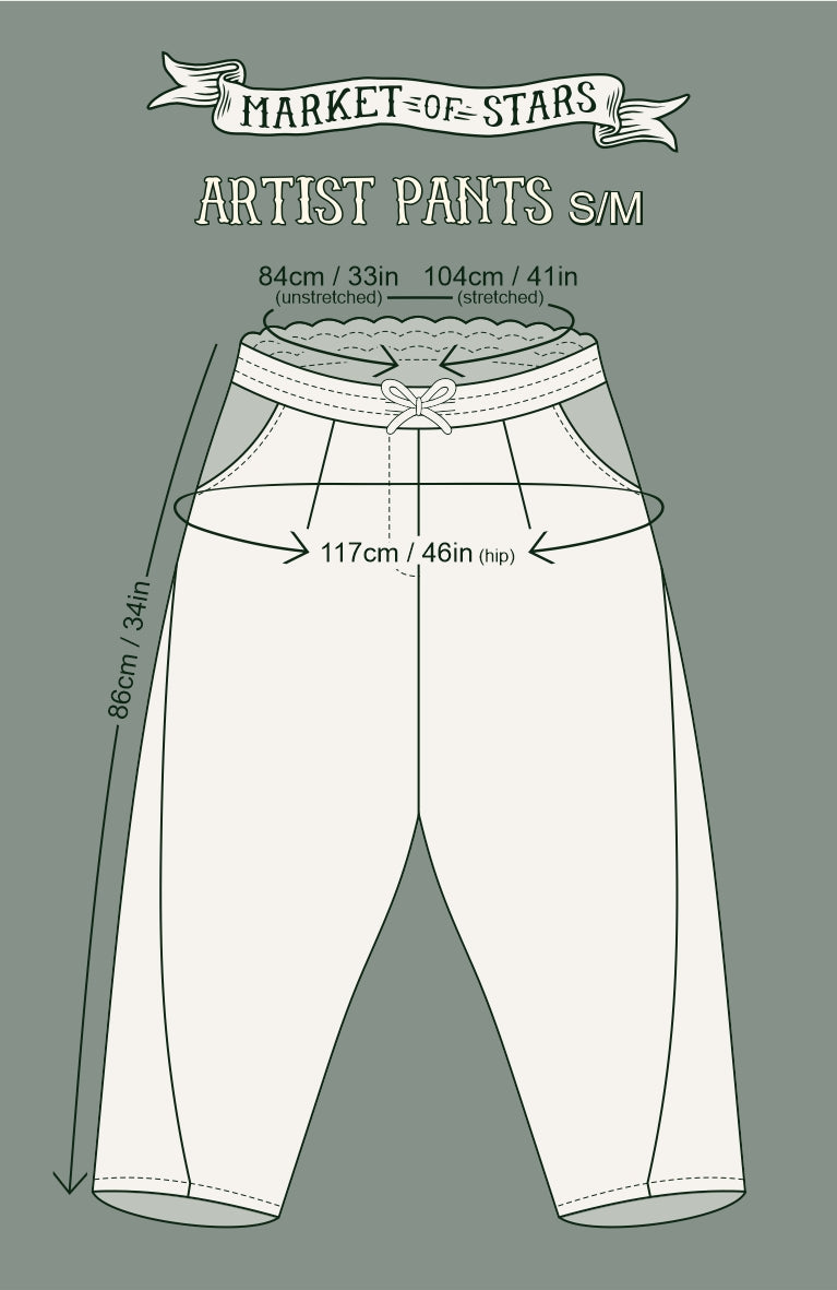 Market of Stars Artist Pant in Still I Rise print