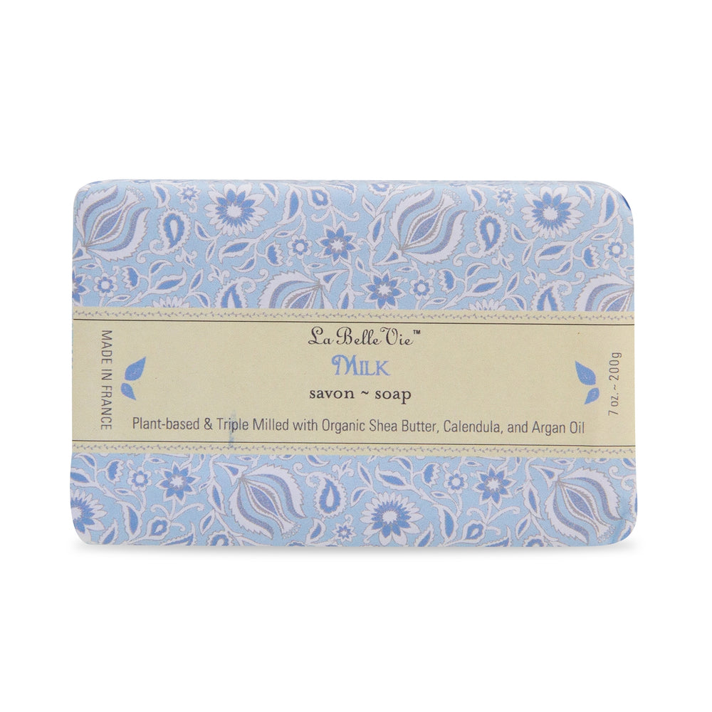 la belle vie milk savon bar soap
