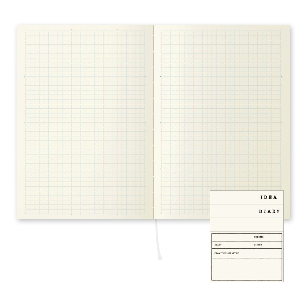 Midori A5 grid notebook