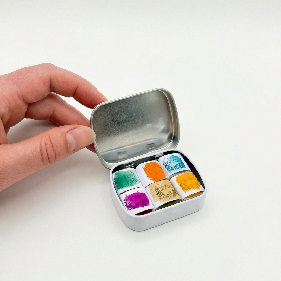 Seraphine Louis 6-pan watercolor paint set