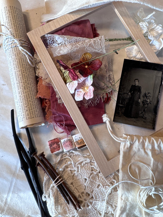 Reimagining the past artist's kit rose