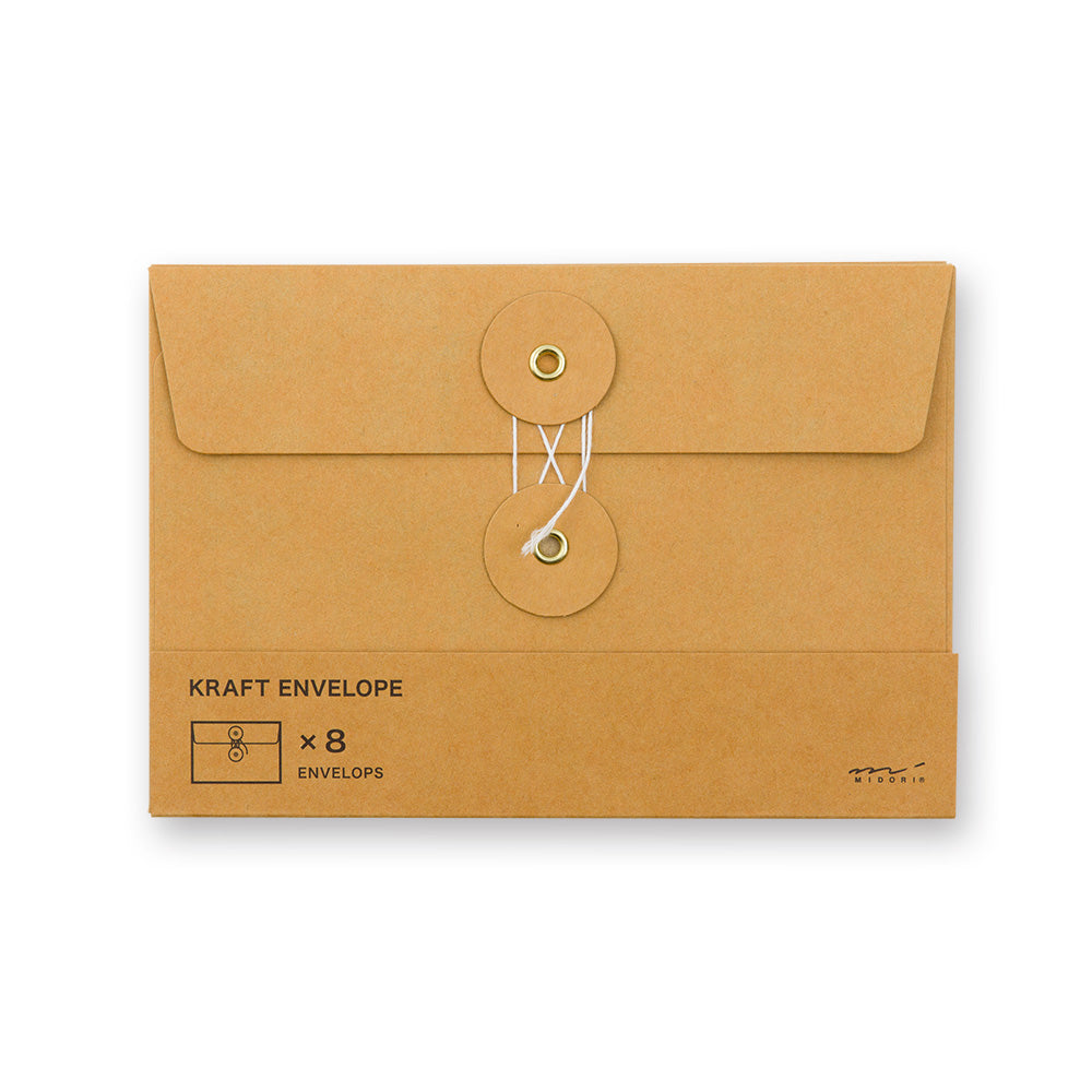 Kraft Envelop with String Closure – Hunter Moon Homestead