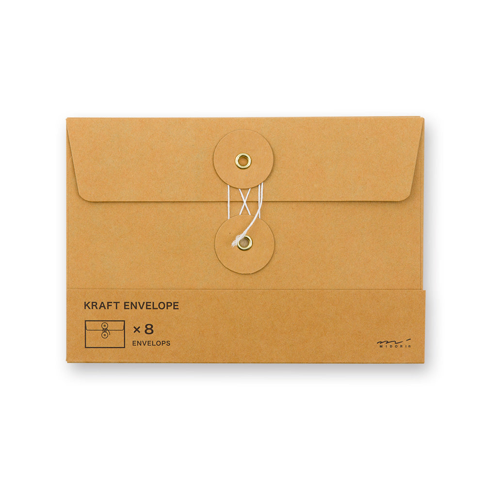 Kraft Envelop with String Closure