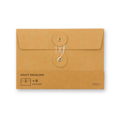 Kraft Envelop with String Closure