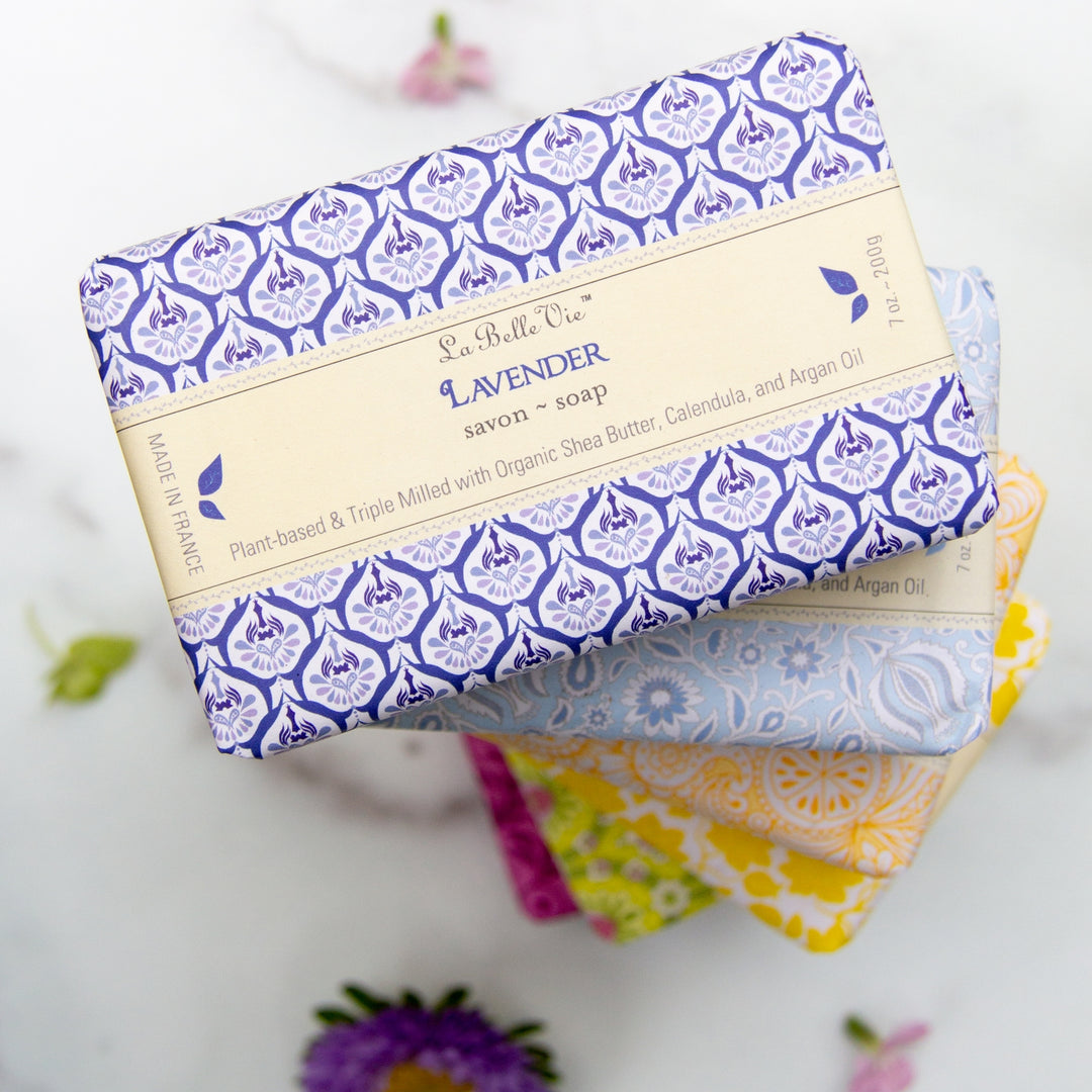 Luxury lavender bar soap