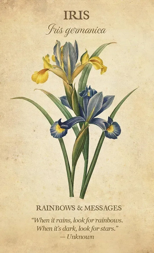 botanical inspirations iris