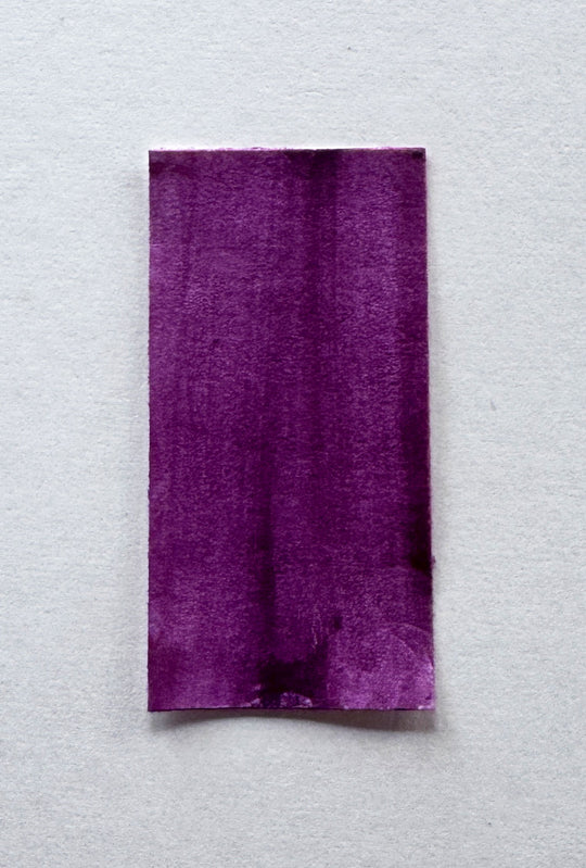 Berry purple watercolor swatch