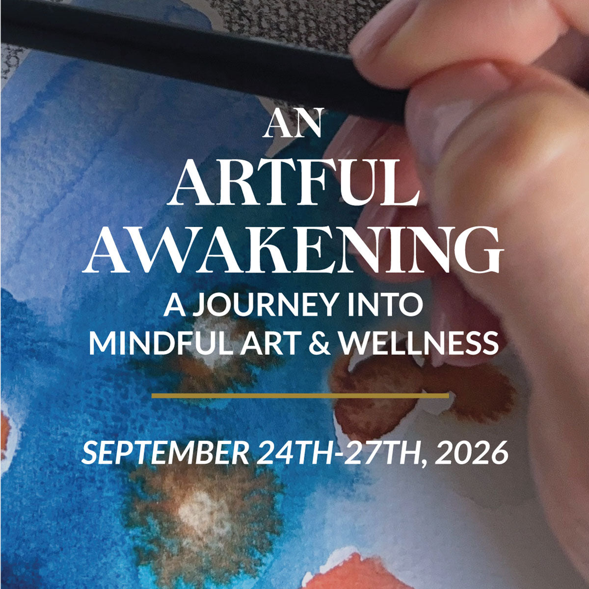 An Artful Awakening art retreat title page