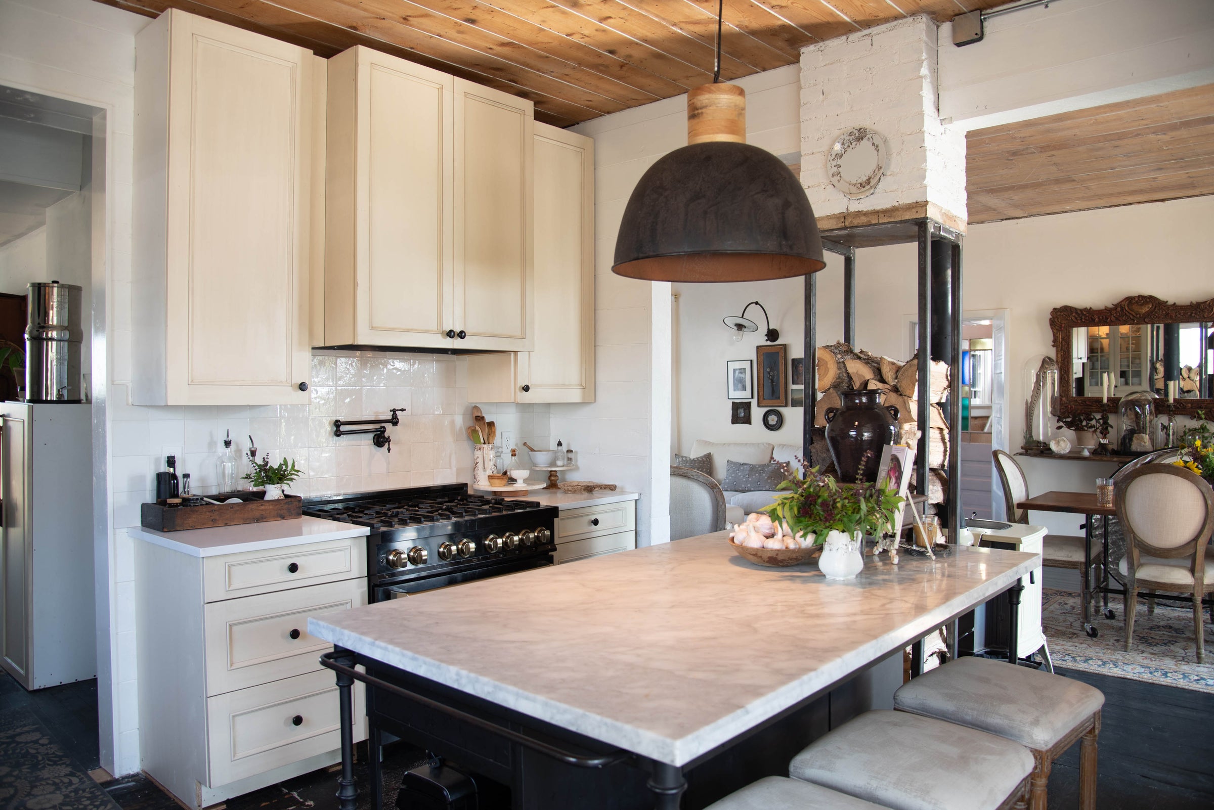 Hunter Moon Homestead kitchen after renovation