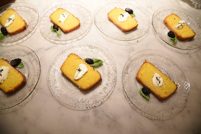 Dessert is served