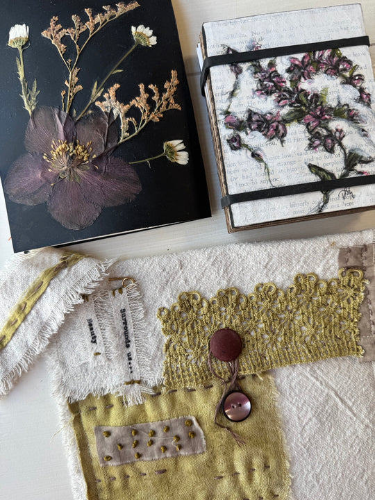 Curated Treasures art workshop examples
