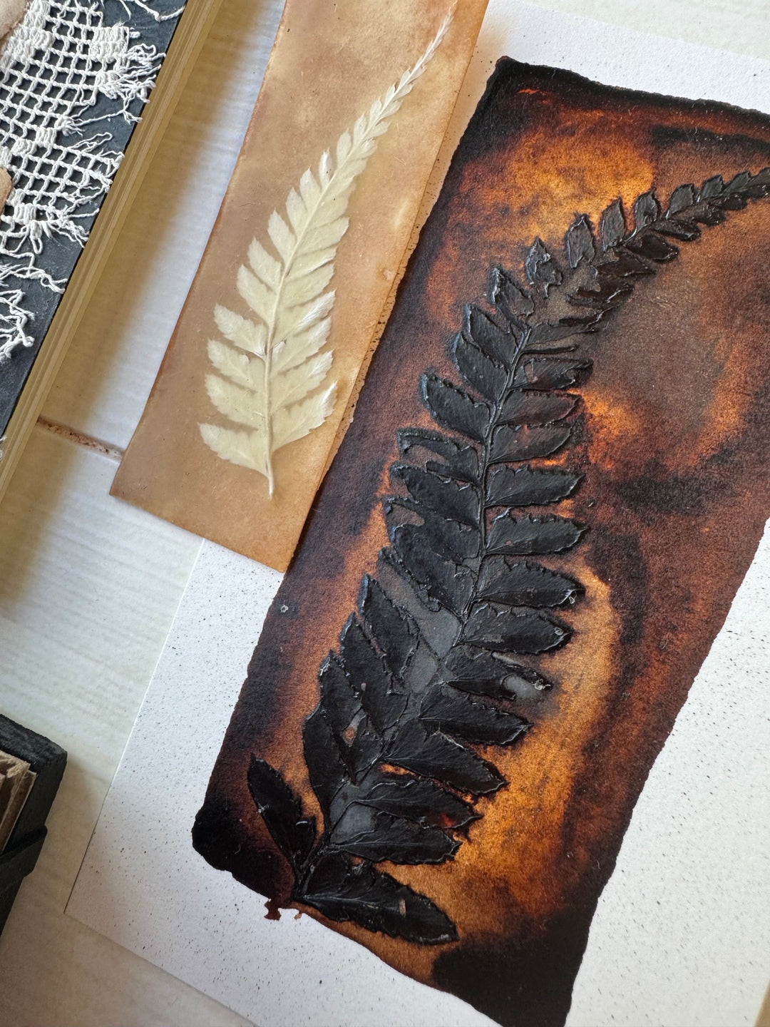 Curated Treasures art workshop examples