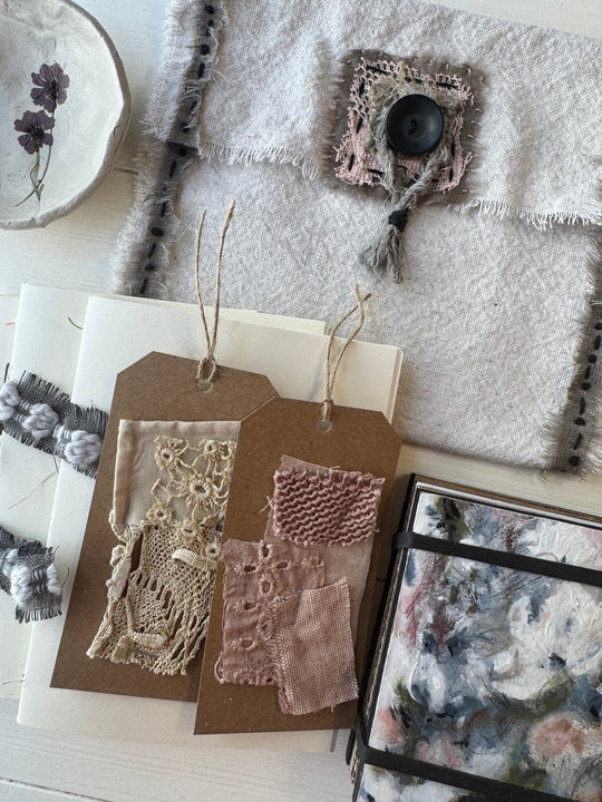 Curated Treasures art workshop examples