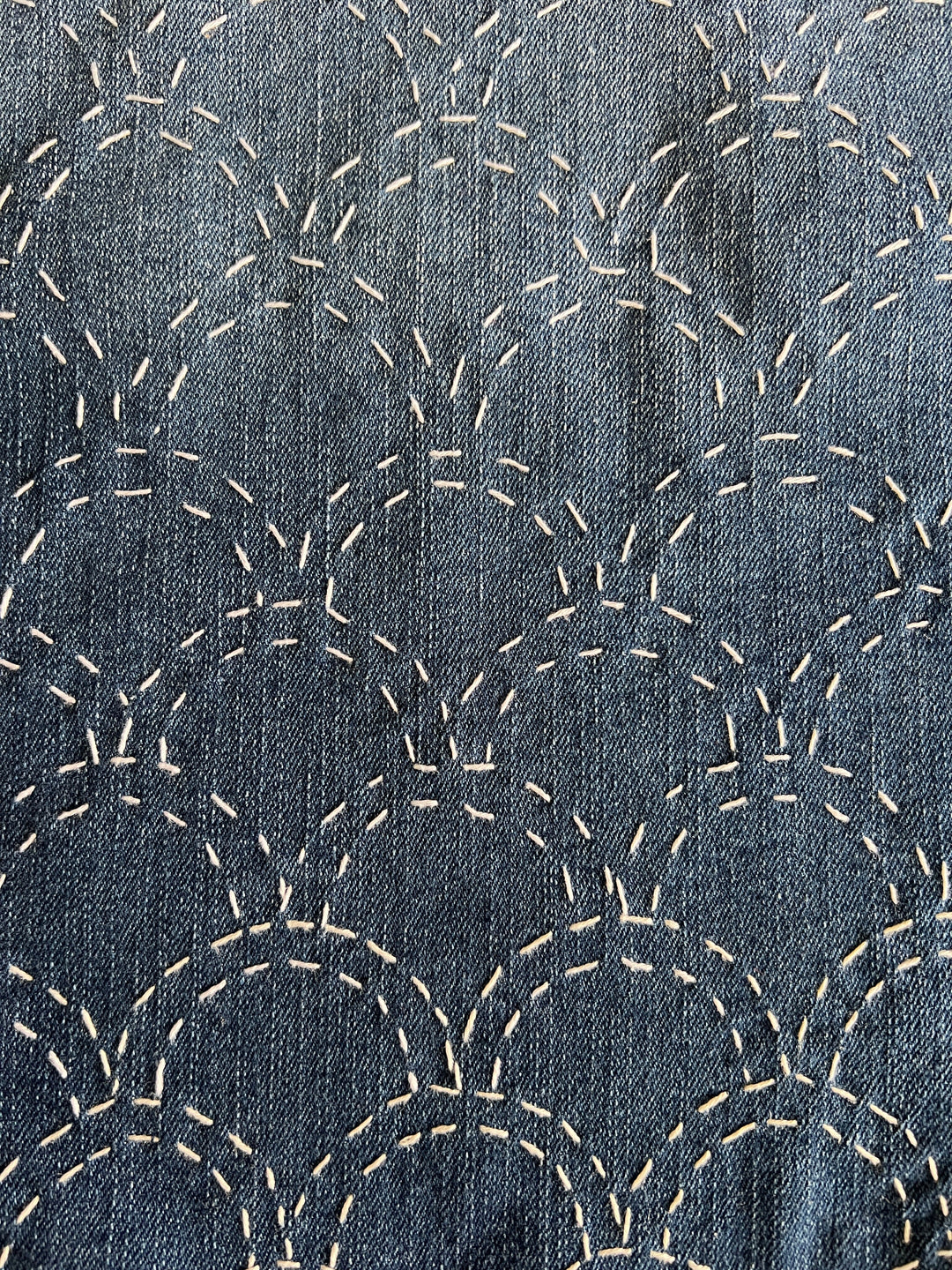 Shashiko embroidery technique