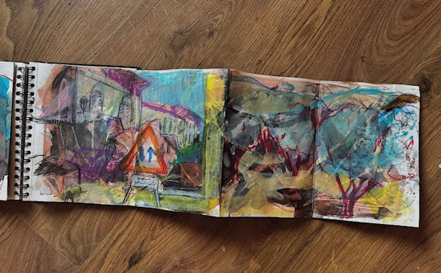 Elaine Speirs quick study sketchbook