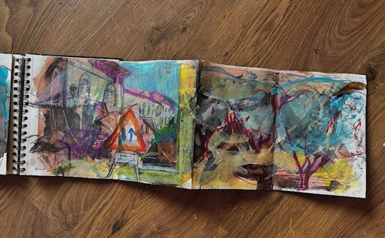 Elaine Speirs quick study sketchbook