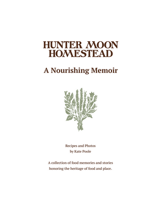 A Nourishing Memoir | Signed Copy 1st Edition