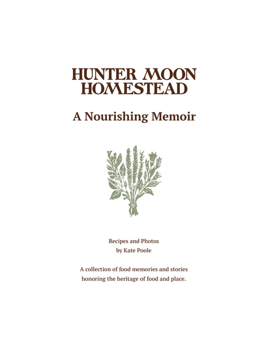 A Nourishing Memoir | Signed Copy 1st Edition