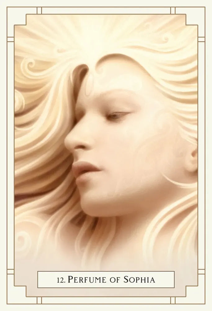 white light oracle deck perfume of sophia