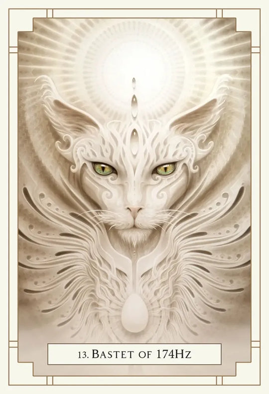 white light oracle deck bastet of 174Hz