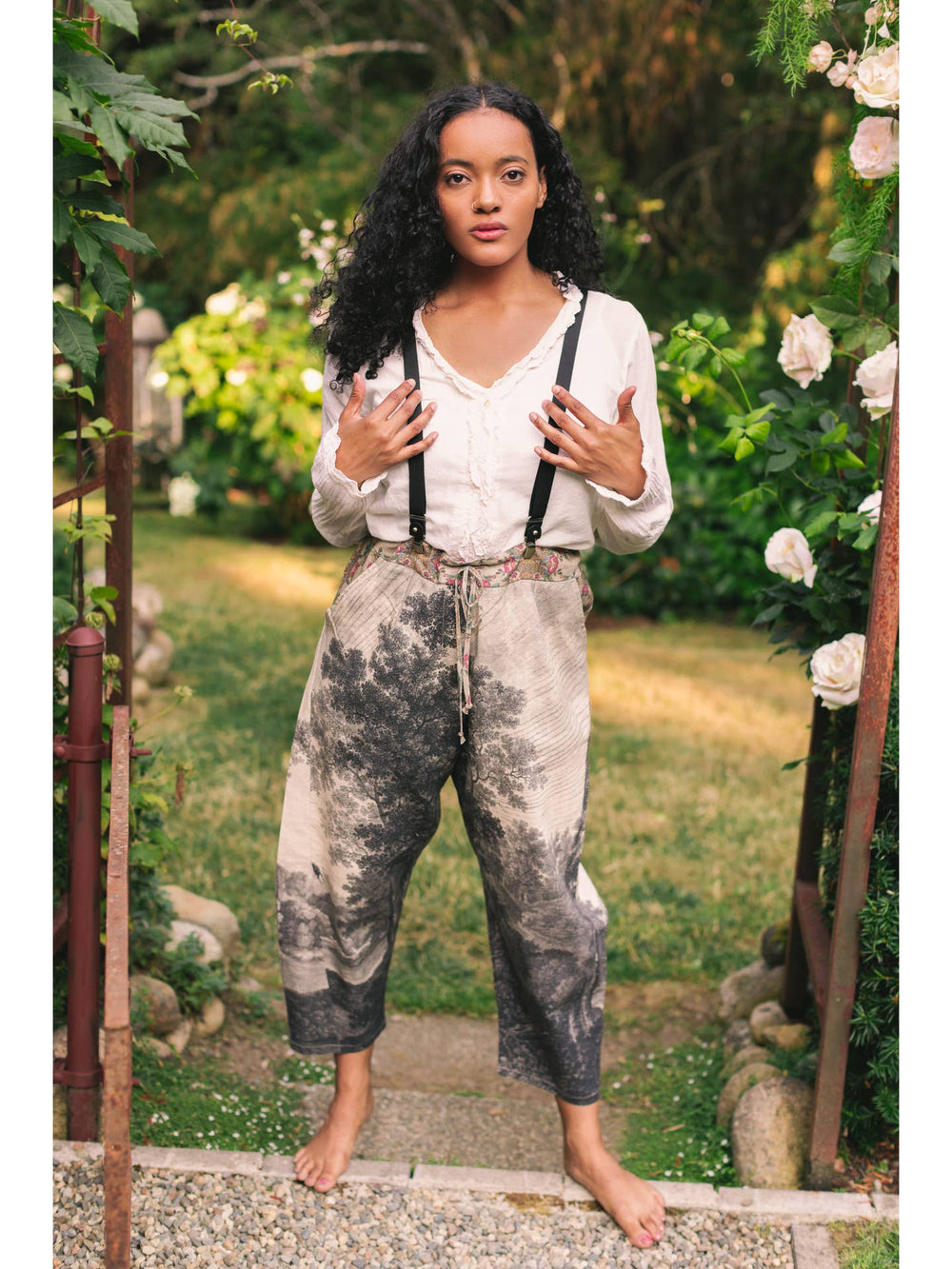 Market of Stars Artist Pant in Still I Rise print