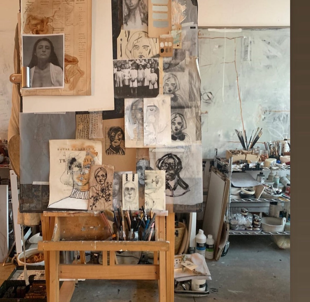 Jeanne Oliver Portraits In The Raw in the studio