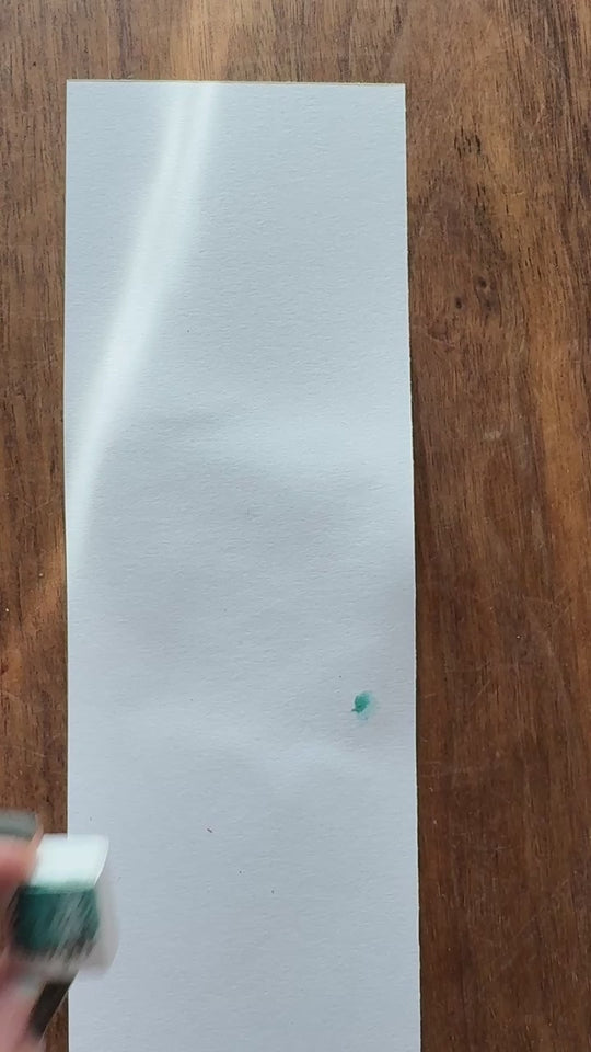 Ocean blue watercolor paint