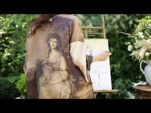 The Artist bamboo kimono cardigan video