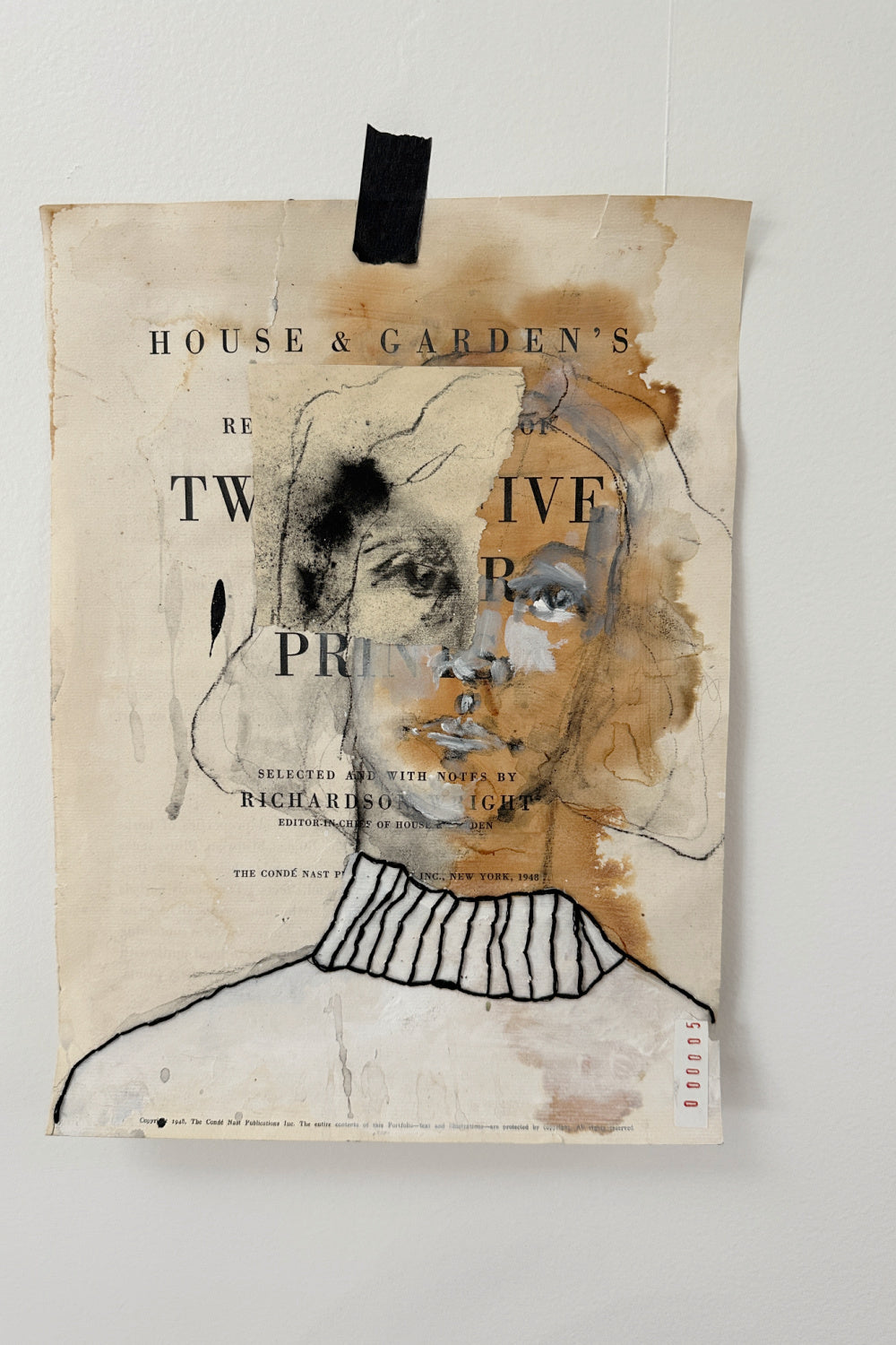 Jeanne Oliver portraits in the raw example painting
