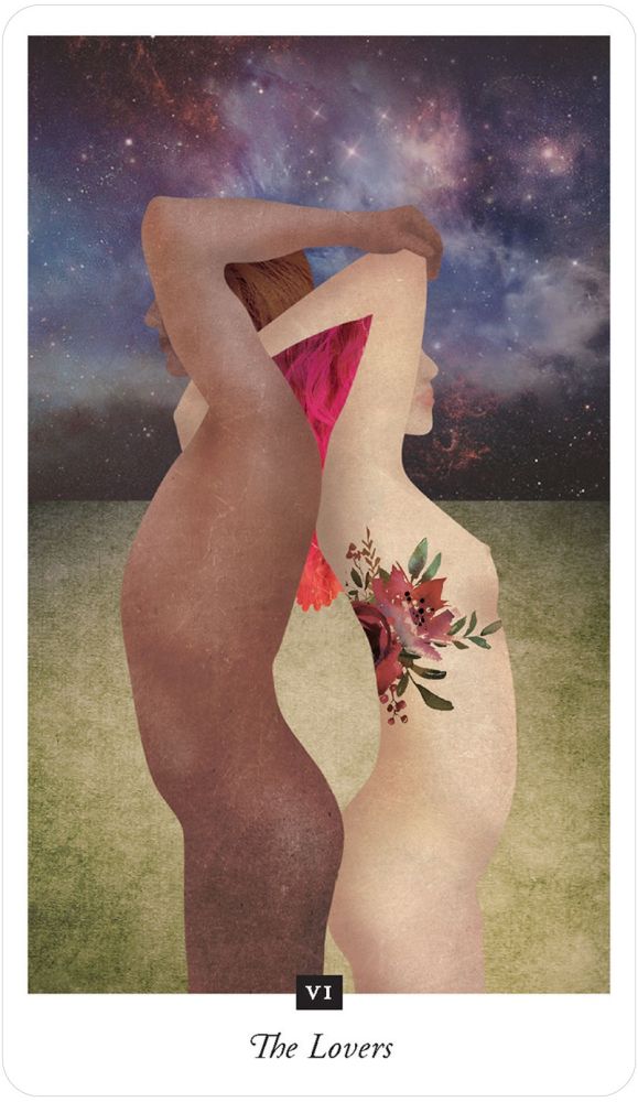 The field tarot oracle deck - the lovers