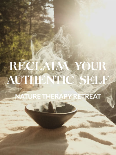 Reclaim your authentic self nature retreat therapy at hunter moon homestead