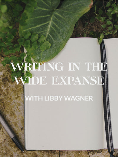 Writing in the wide expanse writing workshop with Libby Wagner
