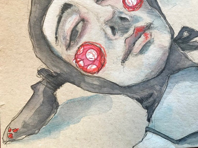 Sage Shapes Detail - work by Deanna Wilson